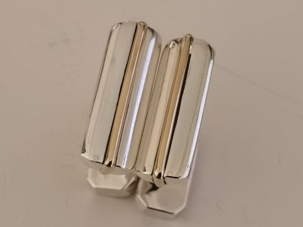 Tiffany & Co. - 18 carati - Argento, Oro giallo - Gemelli #2.1