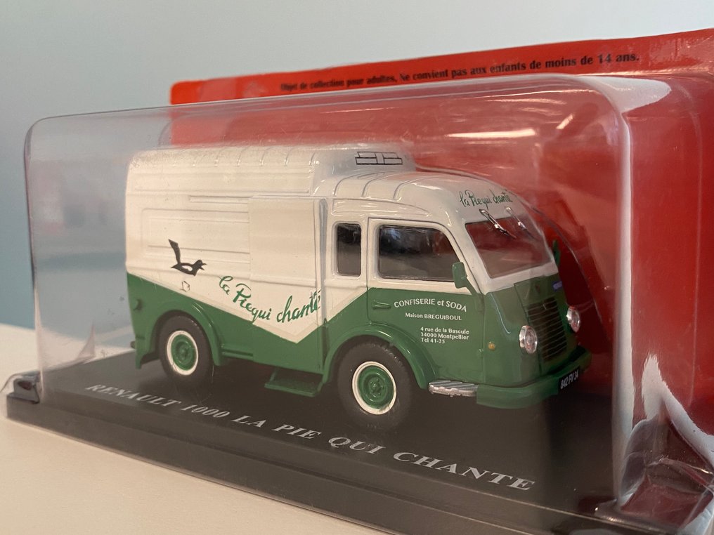 Hachette 1:43 - Camionnette miniature (2) - Renault 1000 kg "La Pie qui Chante" + Renault 1000 kg "Royal Mint" - Superbes modèles en édition limitée et épuisée #3.2