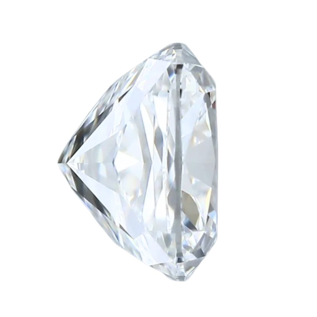 1 pcs 钻石 (天然) - 0.71 ct - 枕形 - D (无色) - VVS1 极轻微内含一级 - 美国宝石研究院(GIA) - 令人惊叹的钻石 #1.0