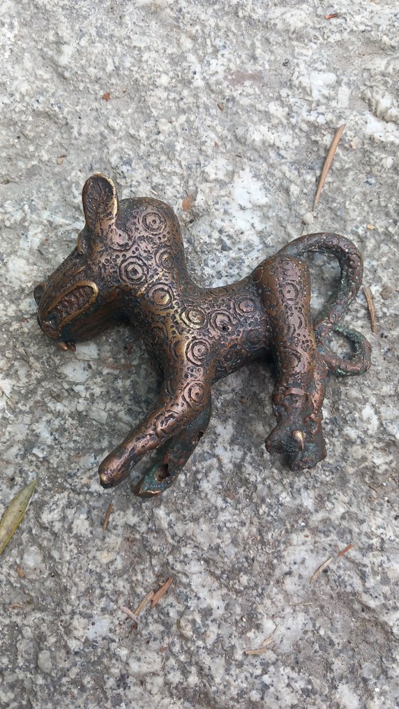 Leopard - Sculpture - Nigeria (No reserve price) #2.1