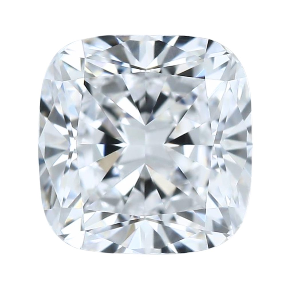 1 pcs 钻石 (天然) - 0.71 ct - 枕形 - D (无色) - VVS1 极轻微内含一级 - 美国宝石研究院(GIA) - 令人惊叹的钻石 #1.0