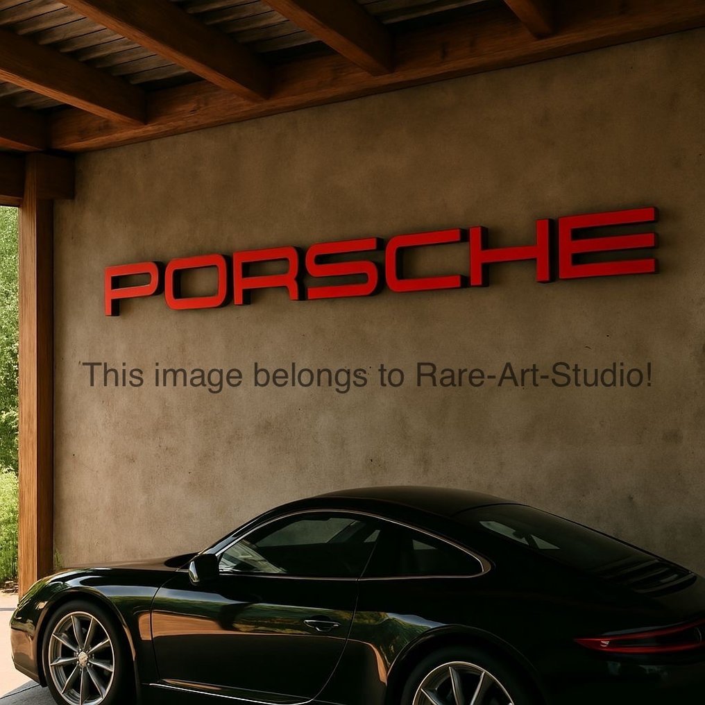 保时捷 XXL 经销商标志 - 广告标牌 - 保时捷 XL(170cm) 字母标志 - 丙烯-Forex #1.0