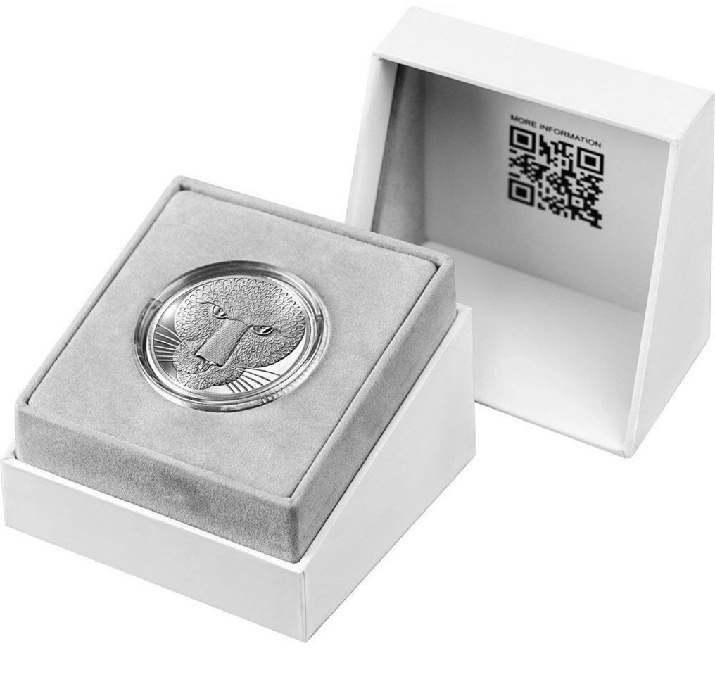 United Crypto States. 1000 Satoshi  Puma Binary 1 Oz (.999) #1.0