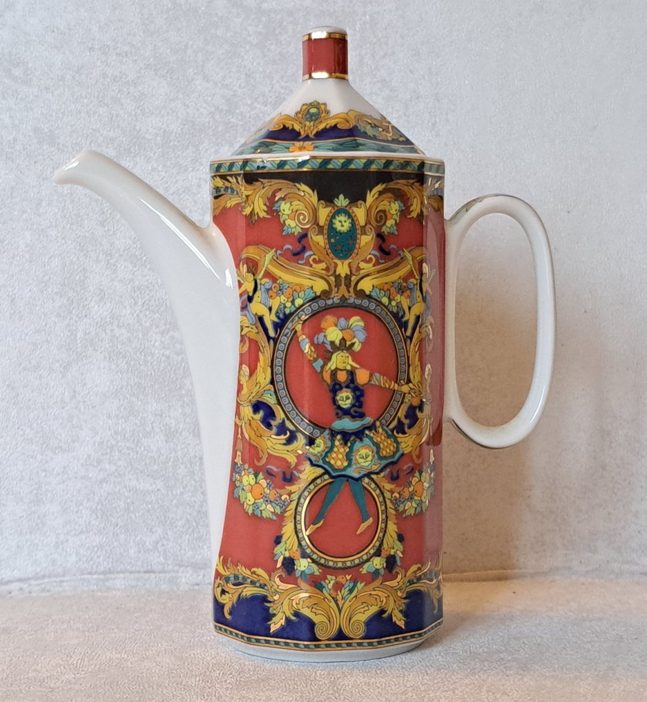 Rosenthal - Gianni Versace - Ewer - Minikanne ☆The Sun King☆ 1993 - Hartporzellan - Minicollection #1.0