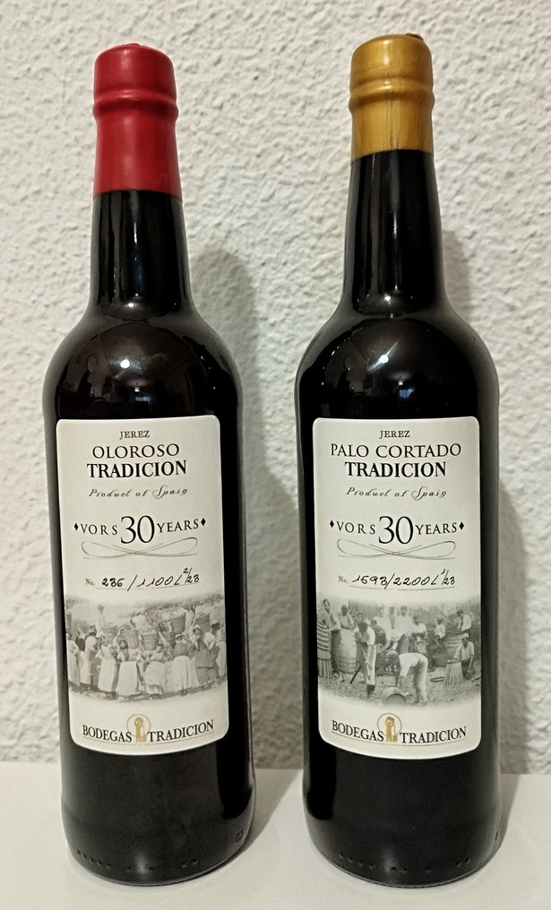 Bodegas Tradicion 30 Years - Jerez V.O.R.S., Palo Cortado, Oloroso, Sherry - 2 Bottles (0.75L) #1.0