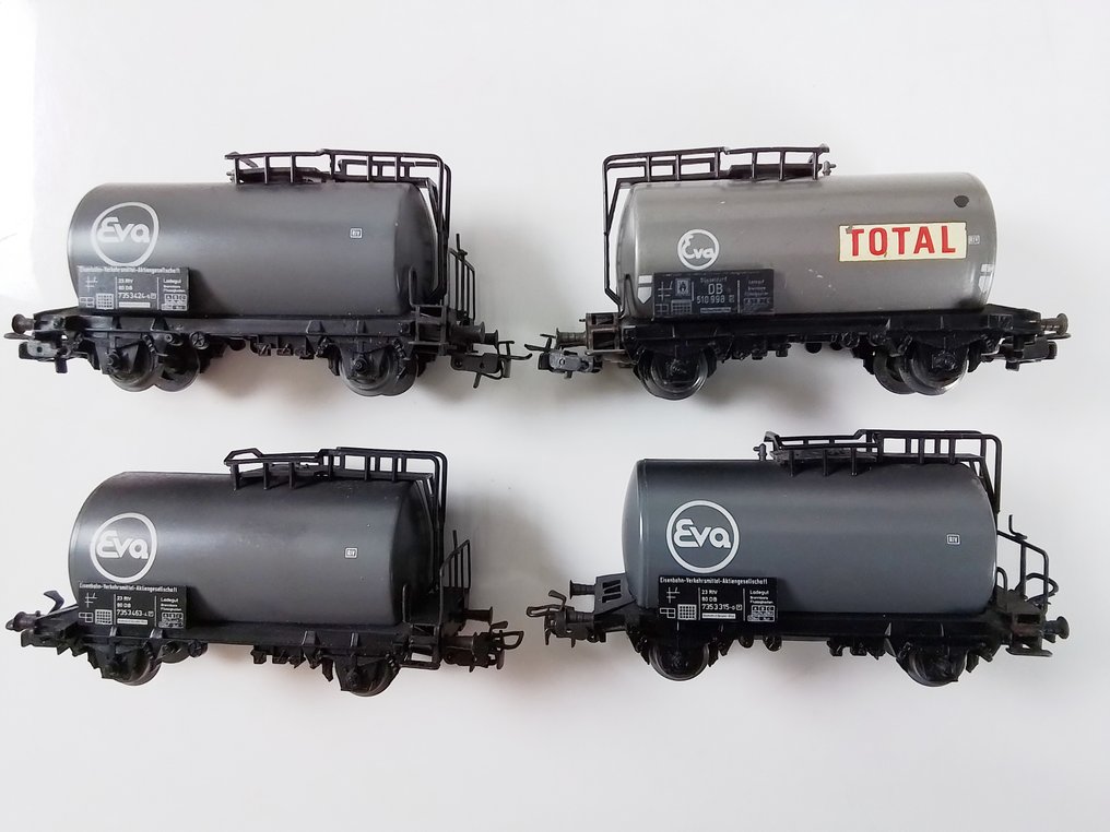 Märklin H0 - Model train (10) - 10 tanker wagons #1.0