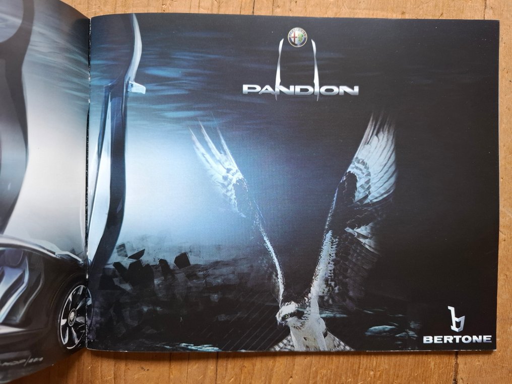 Brochure - Alfa Romeo - Pandion concept by Bertone #2.1