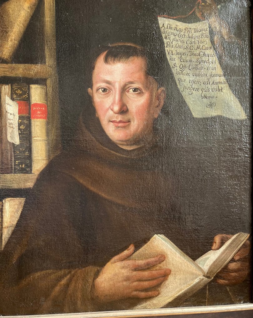 義大利學派 (XVII) - Franciscan monk from Cento #1.0