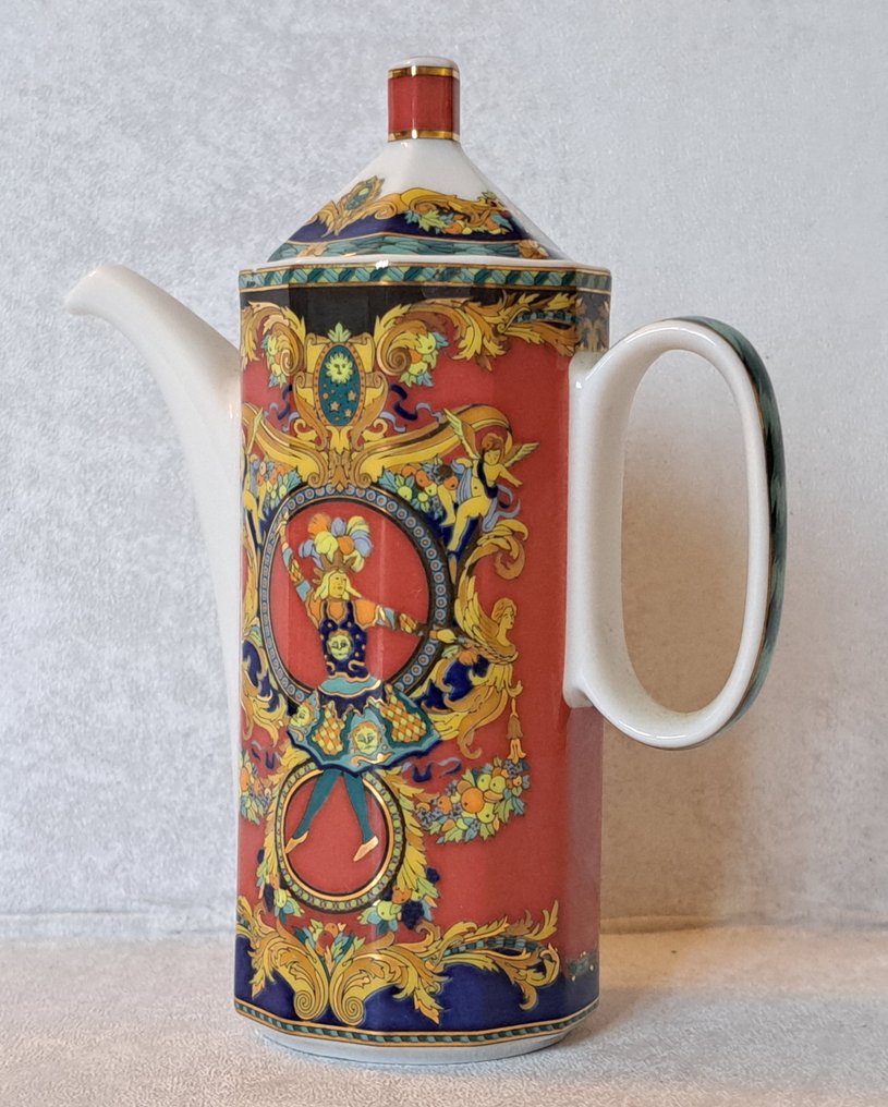 Rosenthal - Gianni Versace - Ewer - Minikanne ☆The Sun King☆ 1993 - Hartporzellan - Minicollection #1.0