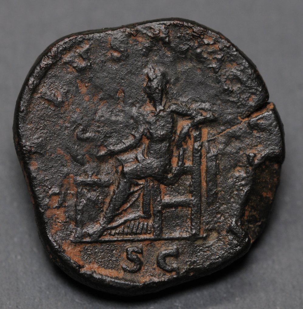 Imperio romano. Maximino el Tracio (235-238 e. c.). Sestertius #1.0