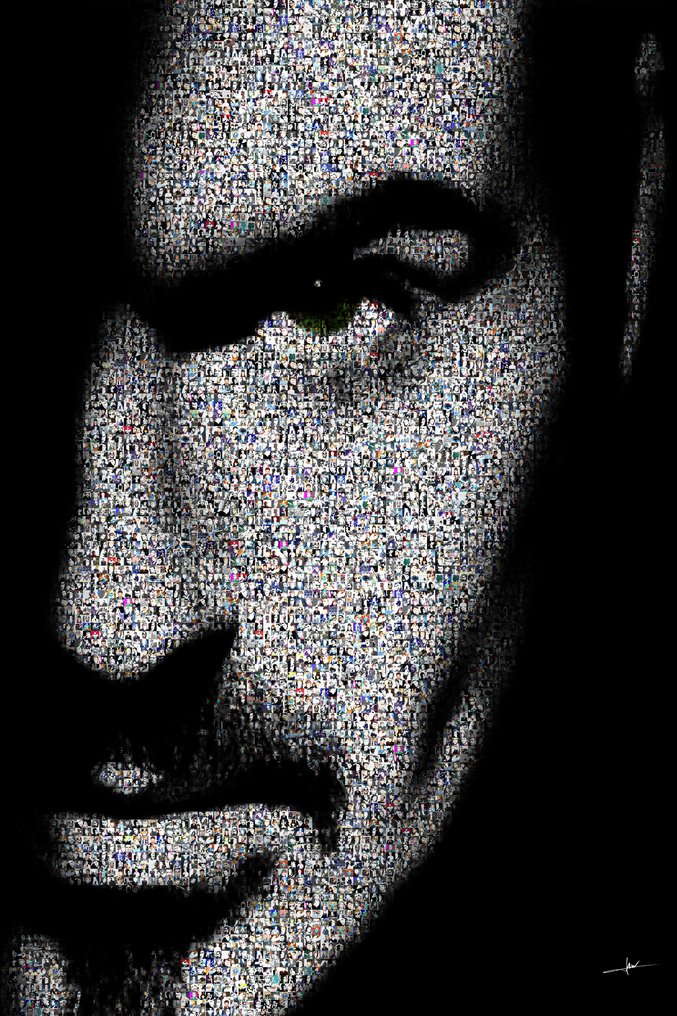 David Law - Crypto Georges Michael VI - XL 50X75 #1.0