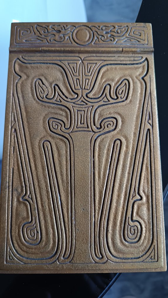 Tiffany Studios - Levéltartó - Bronz - Porte lettre bronz #1.0