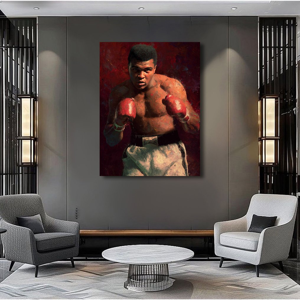 Canvas Fit - Alberto Ricardo - Rey del Ring: Muhamamad Alí #1.0