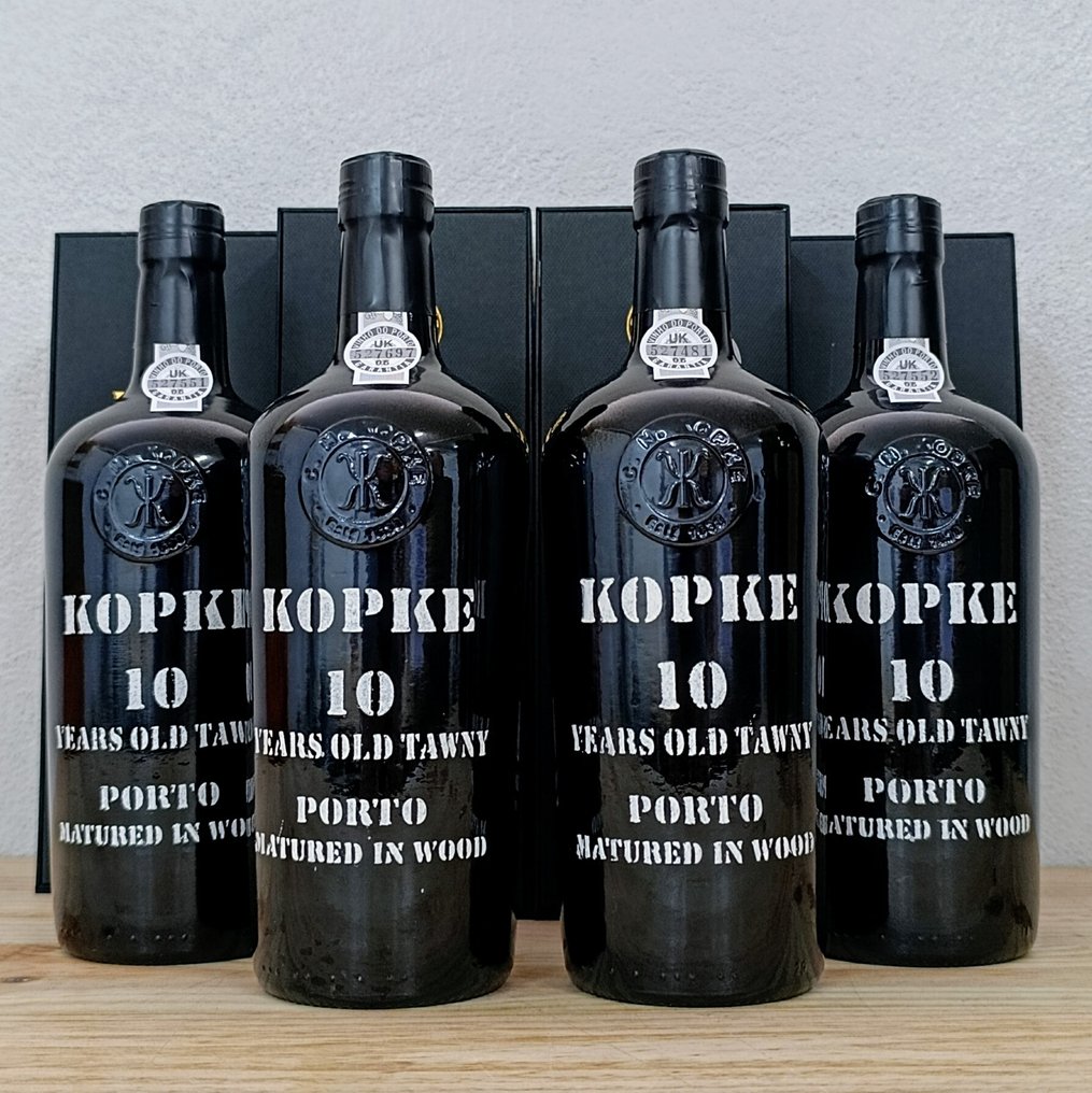 Kopke - 10 years old Tawny - 波尔图 - 4 Bottles (0.75L) #1.0