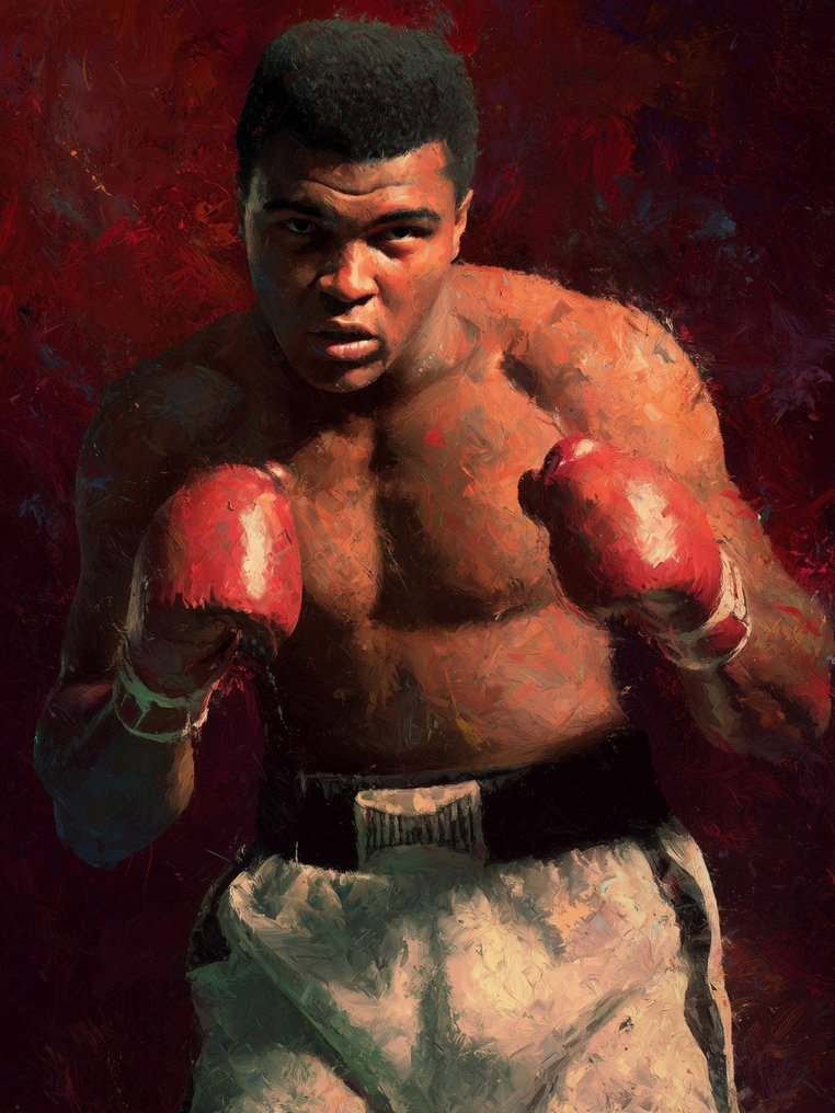 Canvas Fit - Alberto Ricardo - Rey del Ring: Muhamamad Alí #1.0
