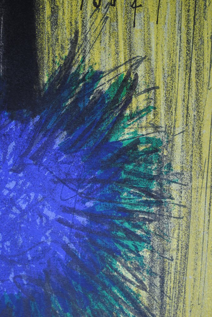 Bernard Buffet (1928-1999) - Le bouquet violet #4.3