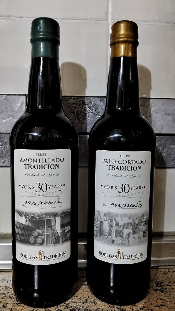 Bodegas Tradicion 30 Years - Jerez V.O.R.S., Amontillado, Palo Cortado, Sherry - 2 Bottles (0.75L) #1.0