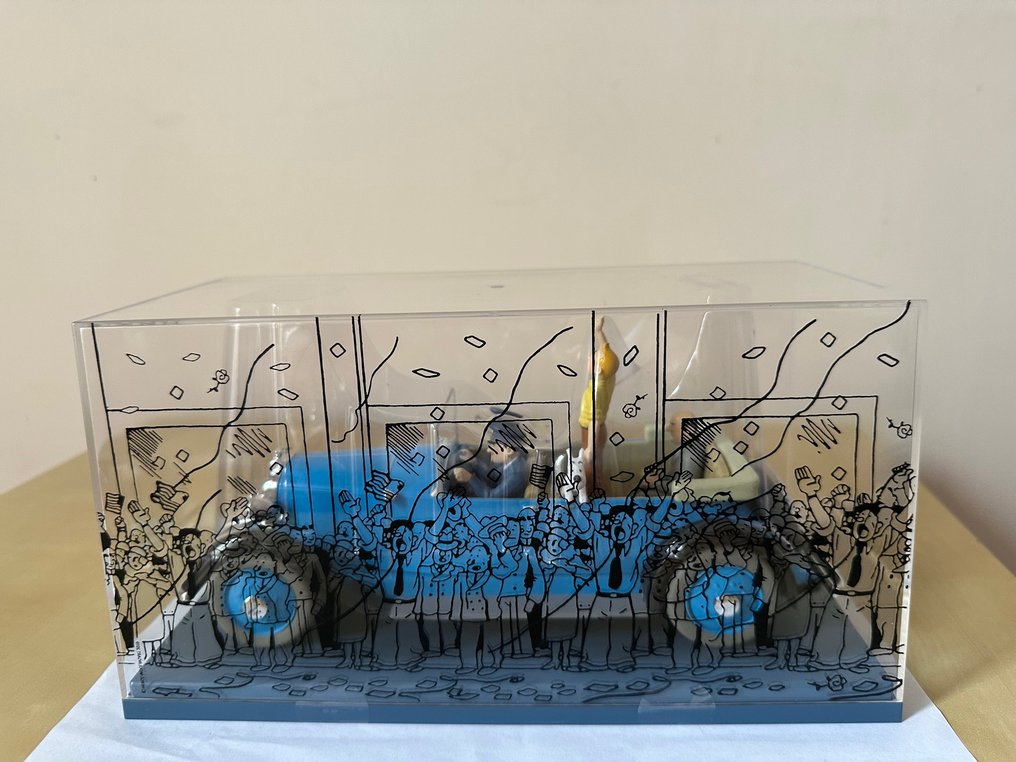 Moulinsart - Hachette - Tintin - Modèle 1/24e - La Limousine de Parade N°19 - Tintin en Amérique #4.3