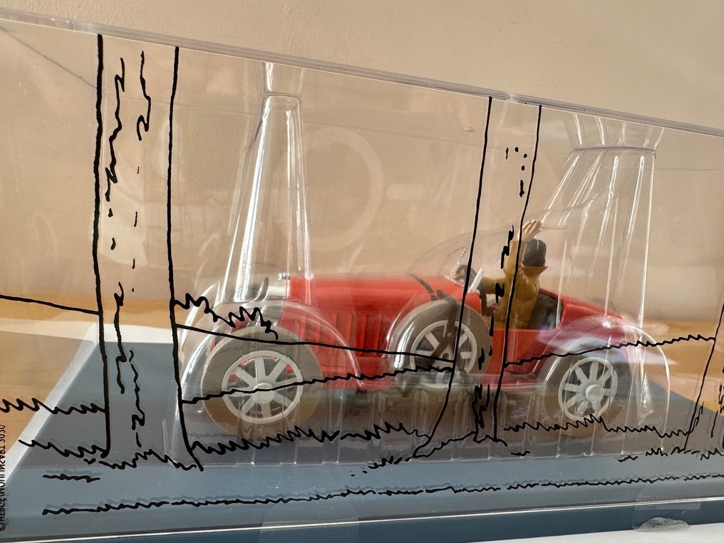 Moulinsart - Hachette - Tintin - Modèle 1/24e - La Type 35 de Bobby Smiles N°41 - Tintin en Amérique #4.3