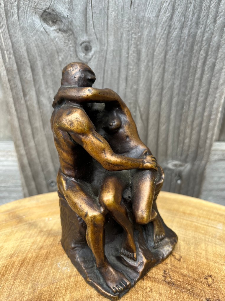 小塑像 - Rodin de kus - 青銅色 #1.0