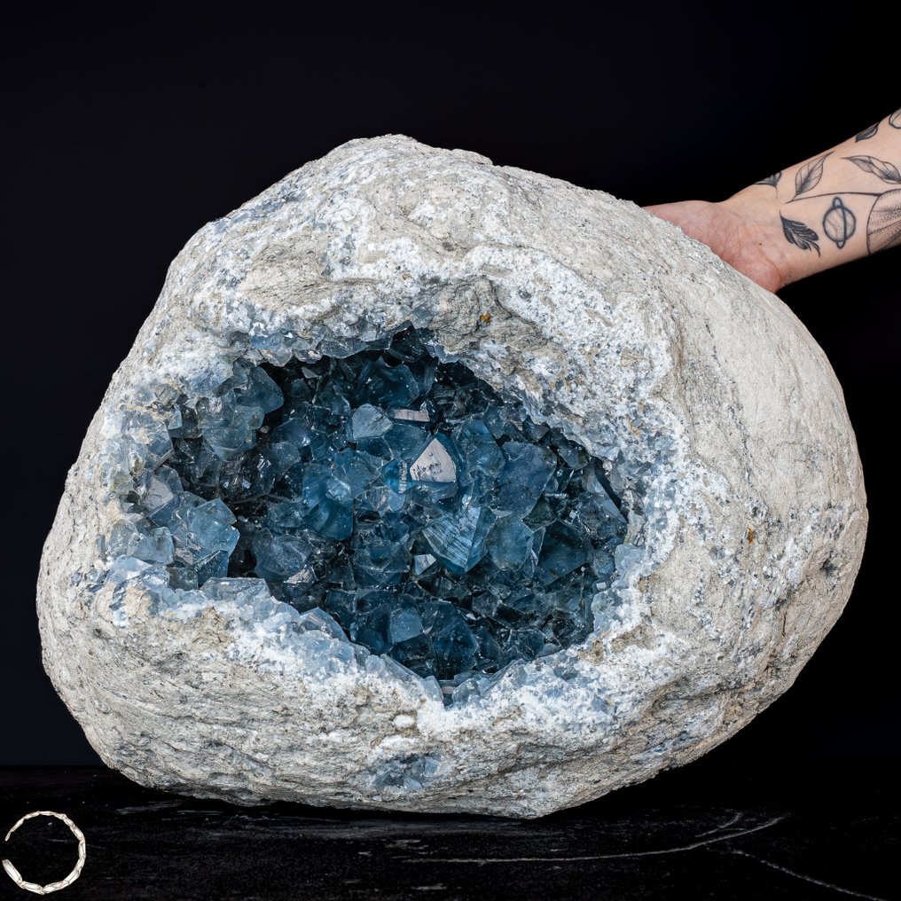 天然天蓝石晶簇，马达加斯加 41 公斤 自然的杰作- 41225.15 g #4.3