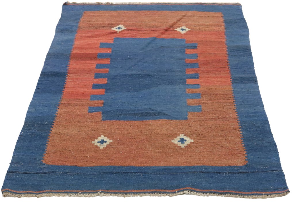 Kelim - Χαλί - 160 cm - 90 cm - Naturfarben #1.0