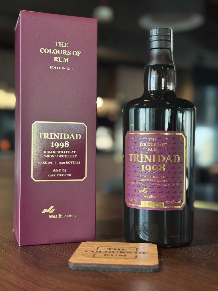 Caroni 1998 Wealth Solutions - Edition No. 4 - The Colours of Rum   - b. 2022  - 700 毫升 #1.0