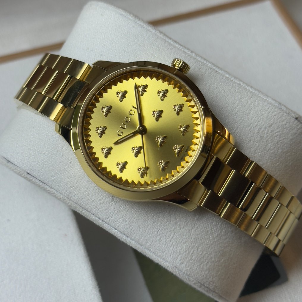 Gucci - G-Timeless - 18kt Gold Plated - YA1265036 - Naiset - 2025 #2.1