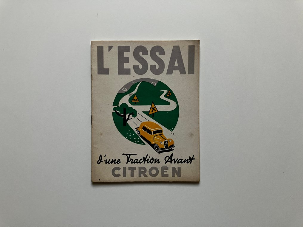 (FR) CITROËN TRACTION AVANT brochures - 1937 #2.1