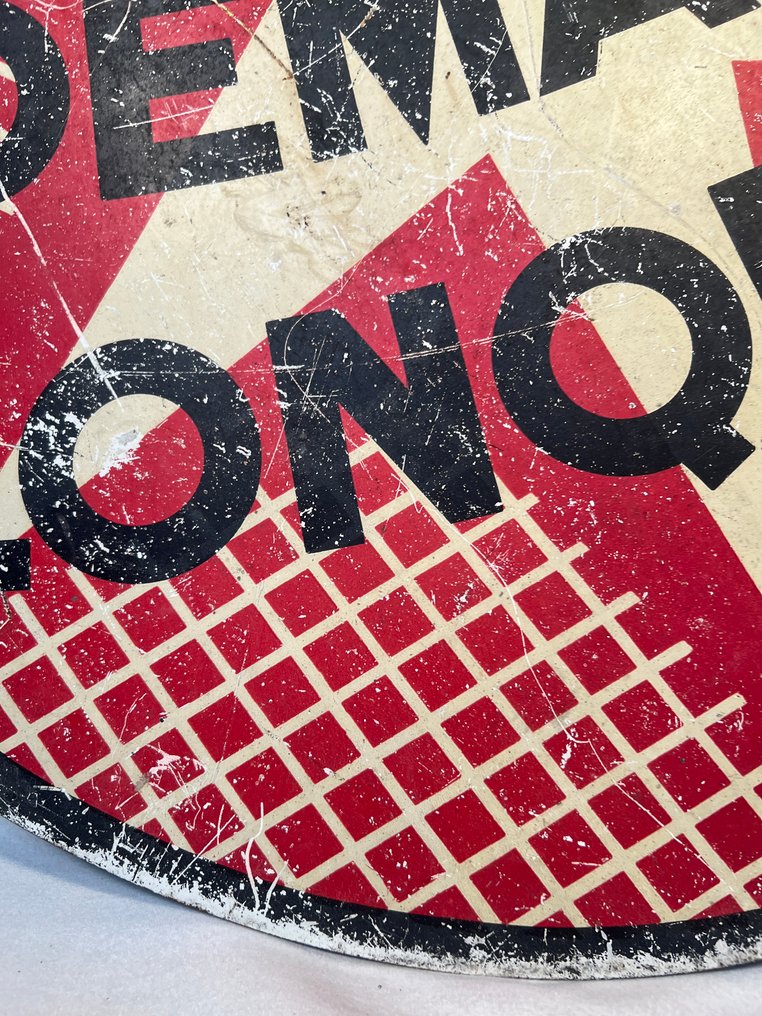 Portland Artificiel Demarle Lonquety - Διαφημιστική πινακίδα - Μέταλλο #4.3