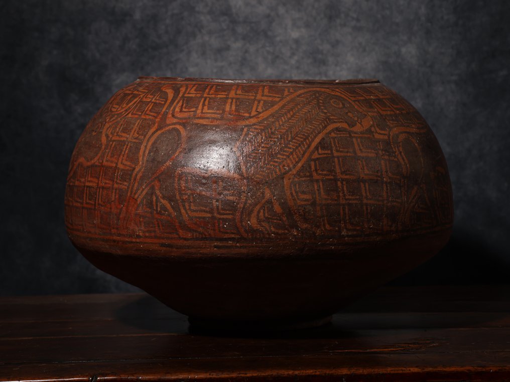 Κοιλάδα του Ινδού Τεράστιο καταπληκτικό αγγείο με δοκιμή TL - 29 cm #1.0