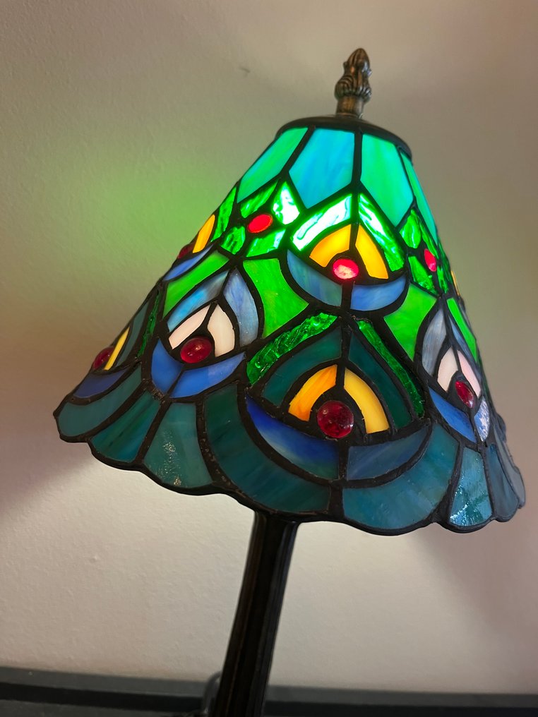 Επιτραπέζιο φωτιστικό μπουφέ - Υαλογράφημα #4.3