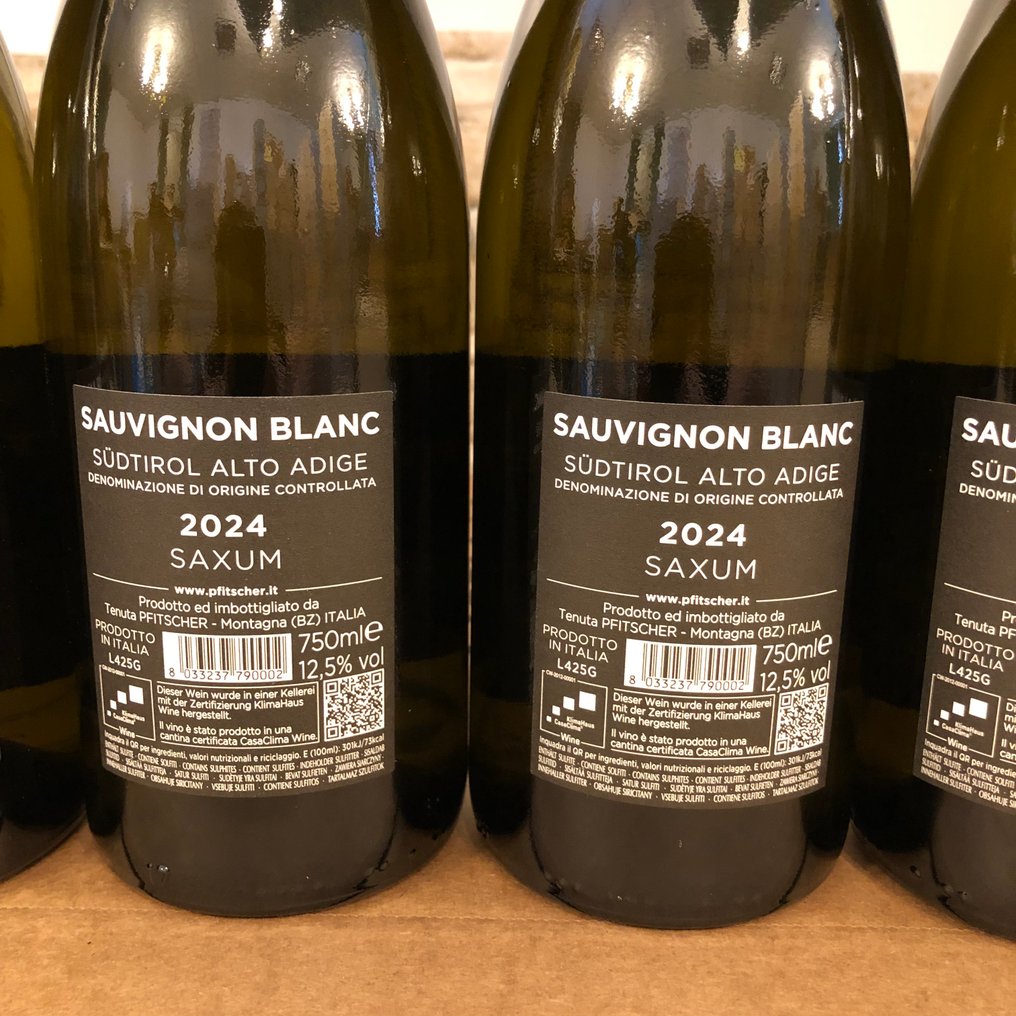2024 Pfitscher, Sauvignon Blanc Saxum - Alto Adige DOC - 6 Bottles (0.75L) #3.2