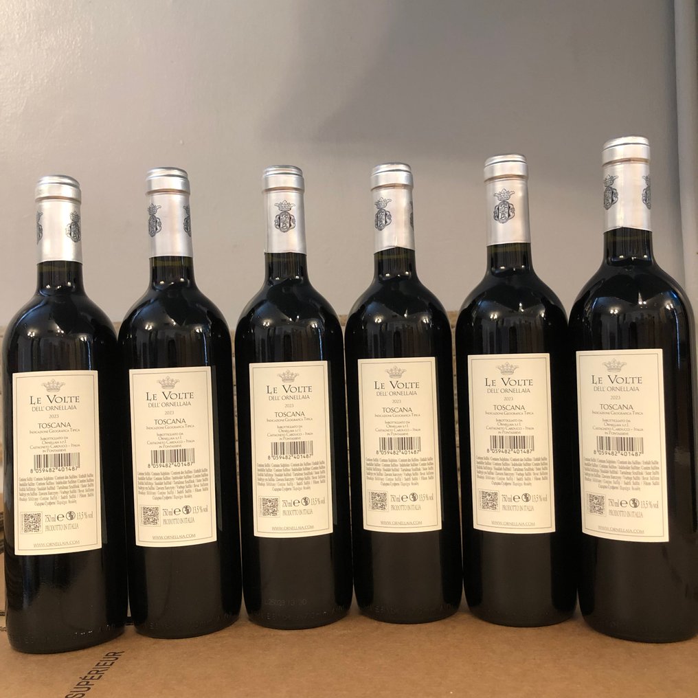 2023 Ornellaia, Le Volte dell’Ornellaia - Toscana IGT - 6 Flaskor (0,75L) #2.1