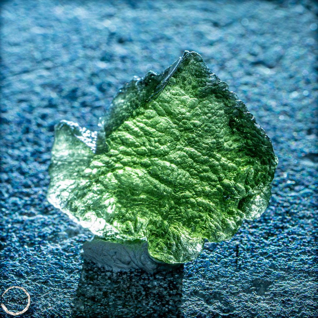 Σπάνια φυσική διαφανής τέλεια μόλντειτ Κρύσταλλος 24,15 καρατίων- 4.83 g #3.2