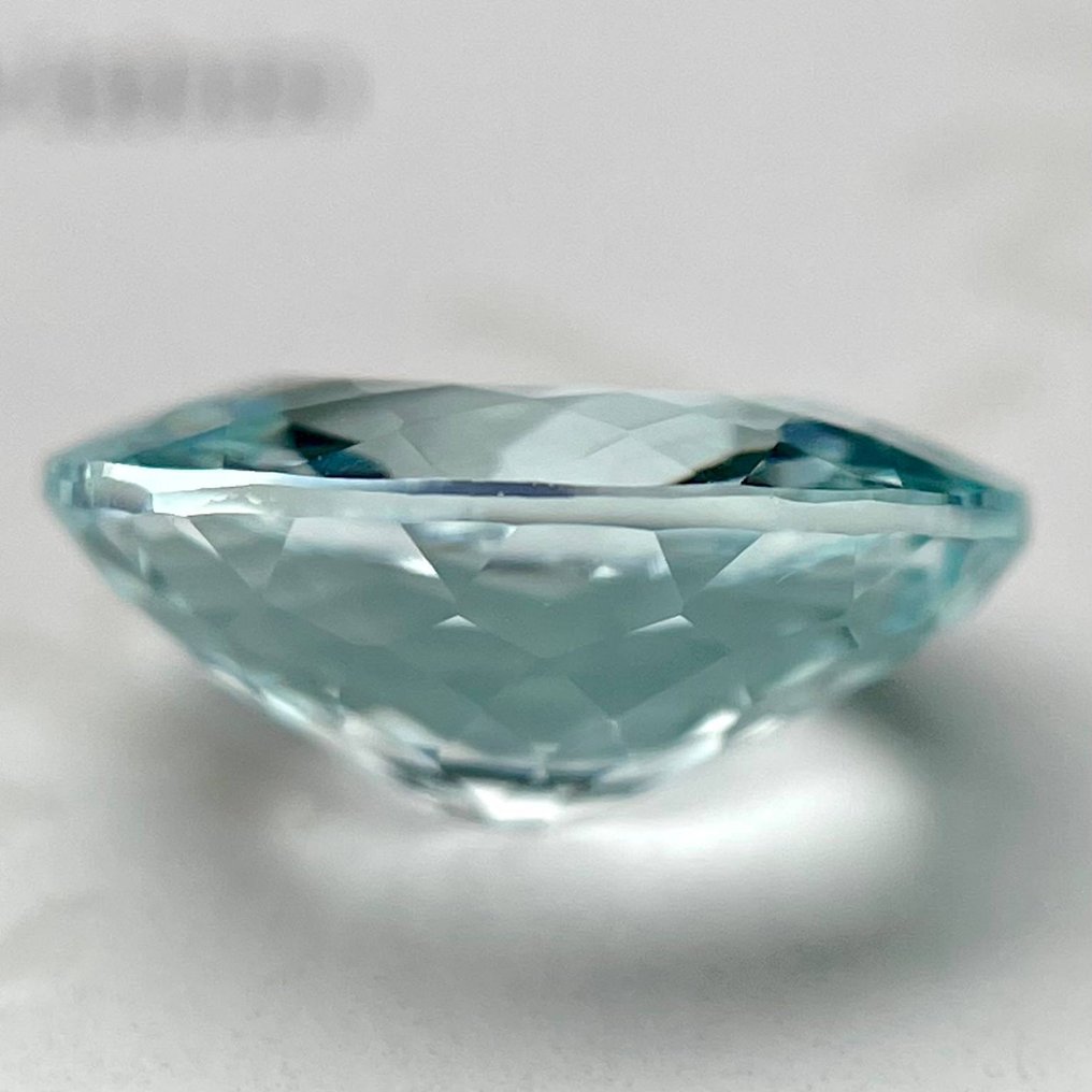 1 pcs  Bleu Tourmaline  - 3.19 ct - International Colored Gemstone Association (ICA GemLab) - Tourmaline Paraiba #3.2