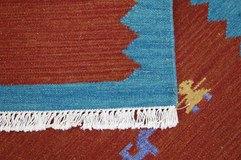 凯利姆 - 小地毯 - 140 cm - 70 cm - 自然色 #4.3