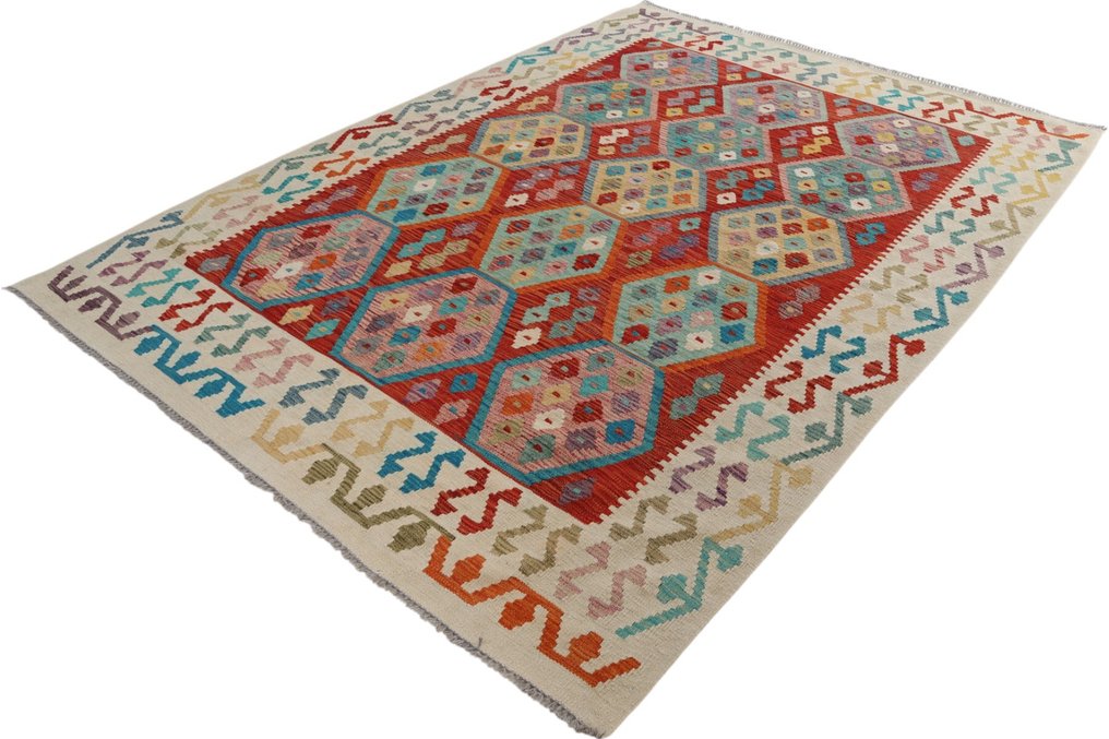 Designer Kilim - Teppich - 245 cm - 183 cm #2.1