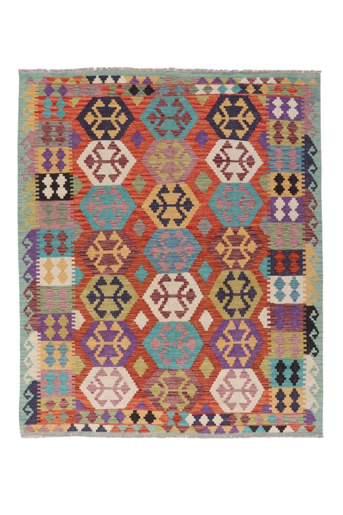 设计师 Kilim - 小地毯 - 222 cm - 188 cm #1.0