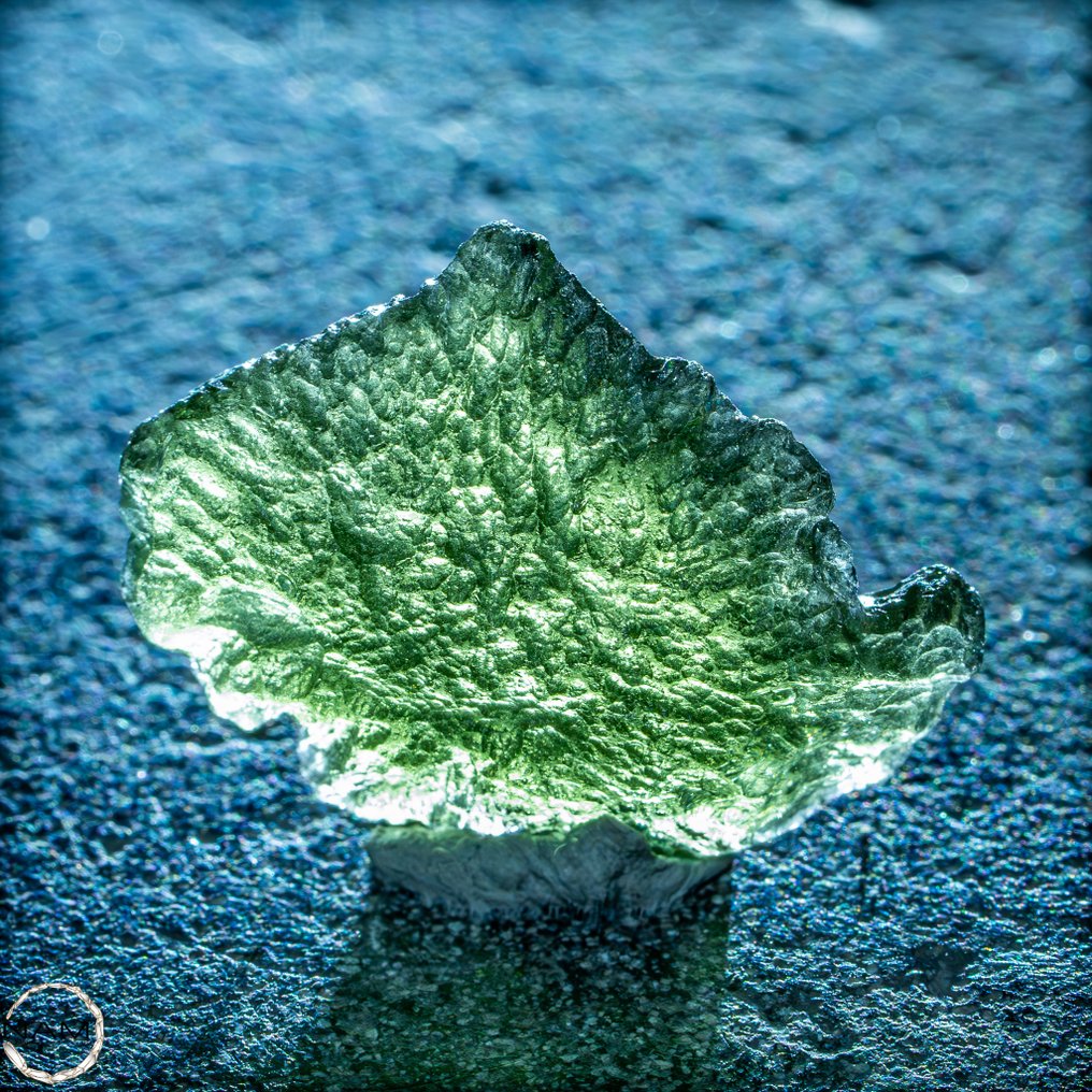 Σπάνια φυσική διαφανής τέλεια μόλντειτ Κρύσταλλος 24,15 καρατίων- 4.83 g #2.1