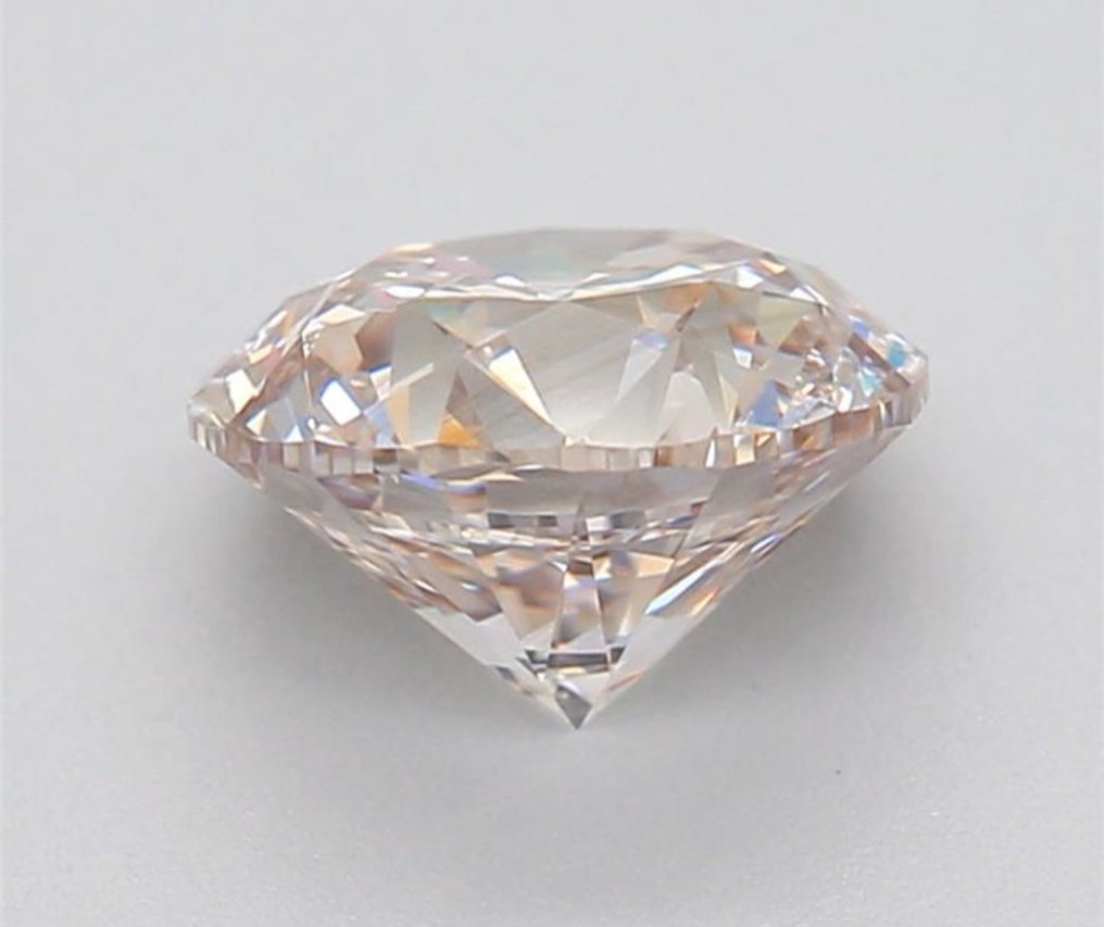 1 pcs Diamond  (Natural coloured)  - 1.01 ct - Round - SI2 - Gemological Institute of America (GIA) #3.2