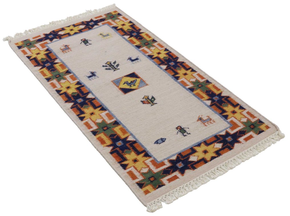 Κελίμ - Χαλί - 140 cm - 70 cm - Φυσικές αποχρώσεις #1.0