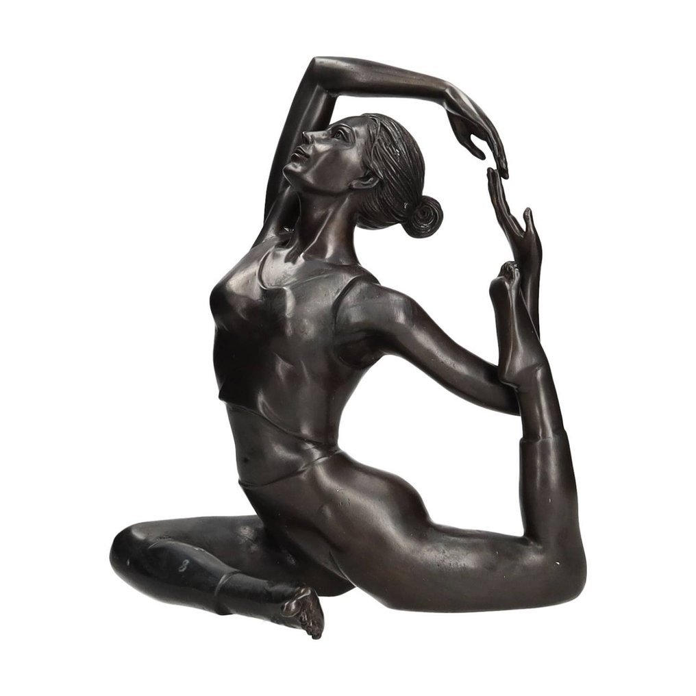 Statuette - Ballerina art - yoga - Bronze #1.0