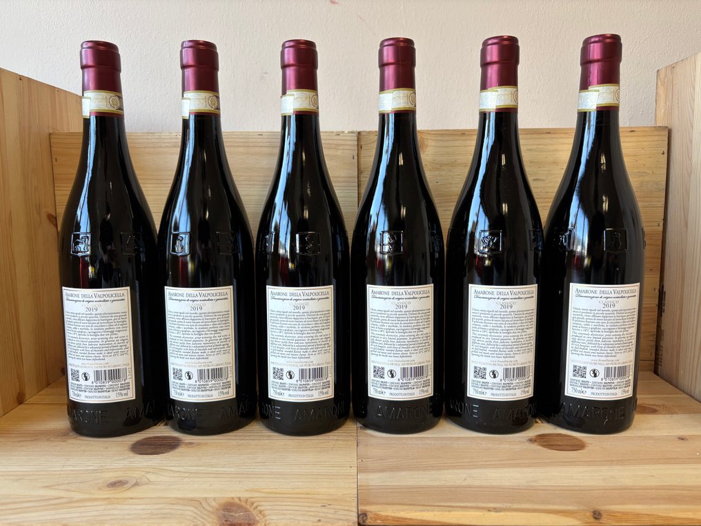2019 Brunelli Amarone - Amarone della Valpolicella DOCG - 6 Bottles (0.75L) #1.0
