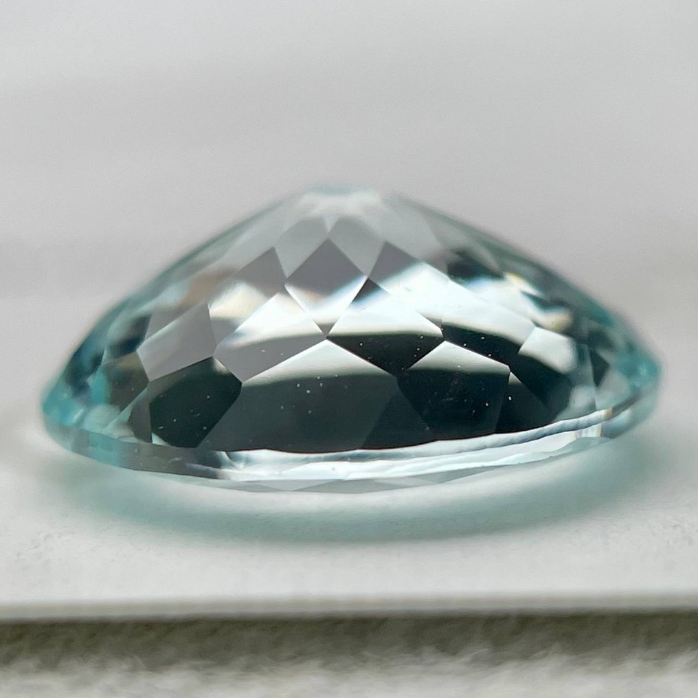 1 pcs  Bleu Tourmaline  - 3.19 ct - International Colored Gemstone Association (ICA GemLab) - Tourmaline Paraiba #2.1