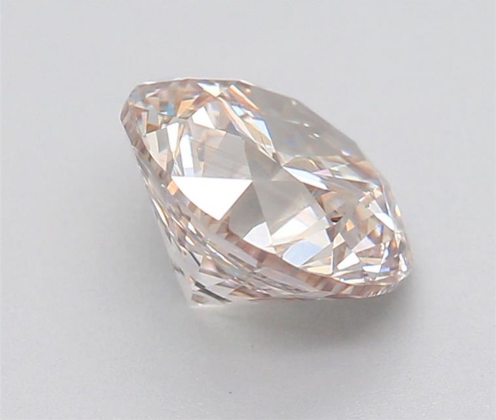 1 pcs Diamond  (Natural coloured)  - 1.01 ct - Round - SI2 - Gemological Institute of America (GIA) #4.3