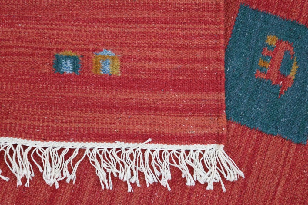 凯利姆 - 小地毯 - 140 cm - 70 cm - 自然色 #4.3