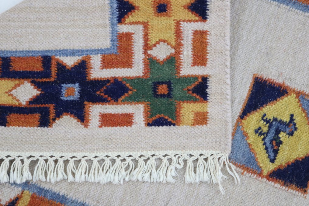 Κελίμ - Χαλί - 140 cm - 70 cm - Φυσικές αποχρώσεις #4.3