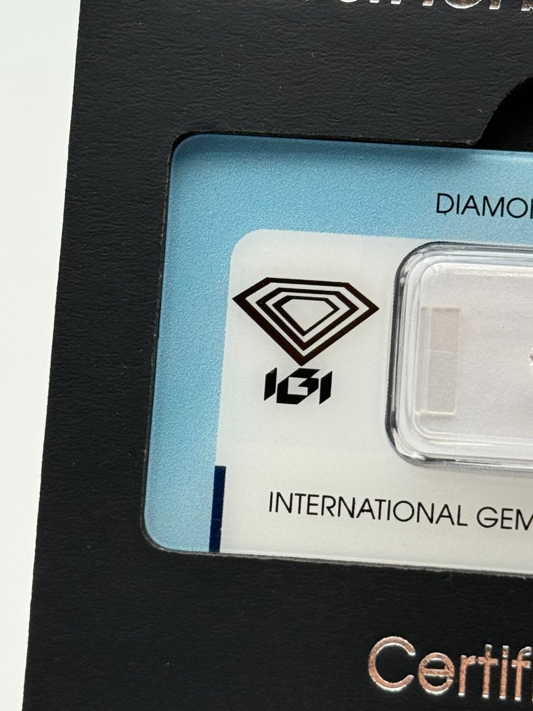 1 pcs 钻石  (天然)  - 0.27 ct - 圆形 - E - VS1 轻微内含一级 - 国际宝石研究院（IGI） #2.1