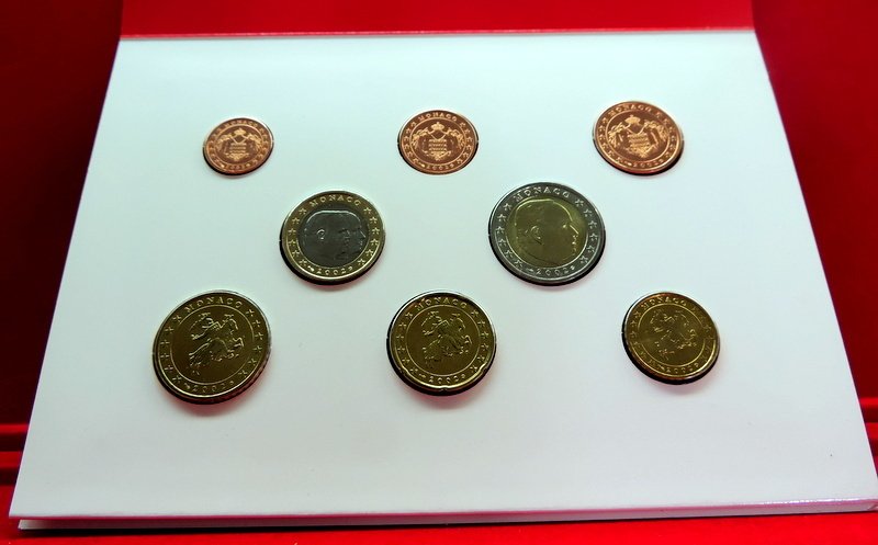 Monaco. Year Set (BU) 2002 #1.0